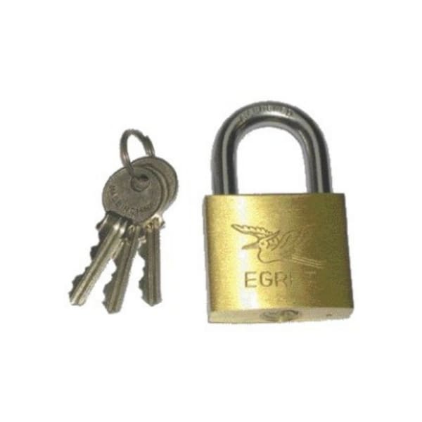 Κλειδαριά ασφαλείας 30mm με τρεία κλειδιά EGRET PADLOCK 30mm HL-163