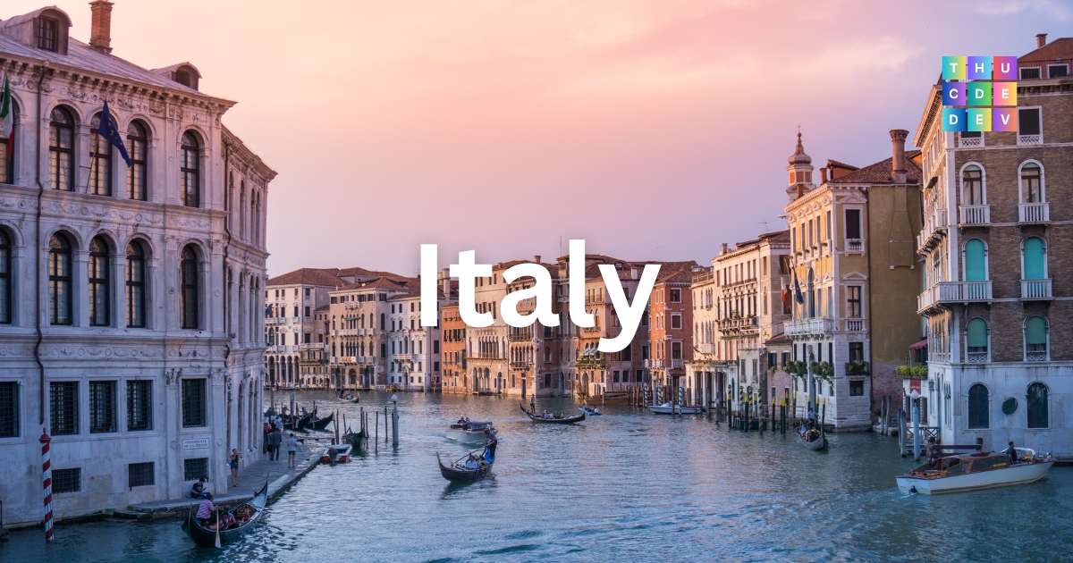 Italy Thucde dev Italy thucde dev