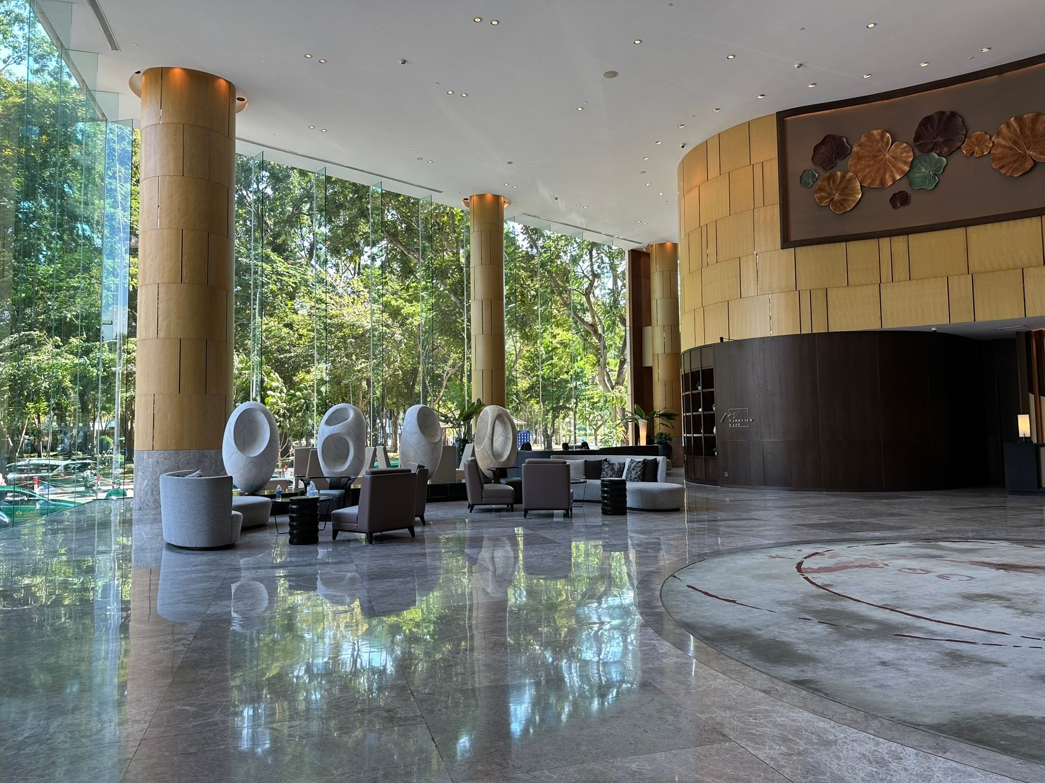 Spacious place inside