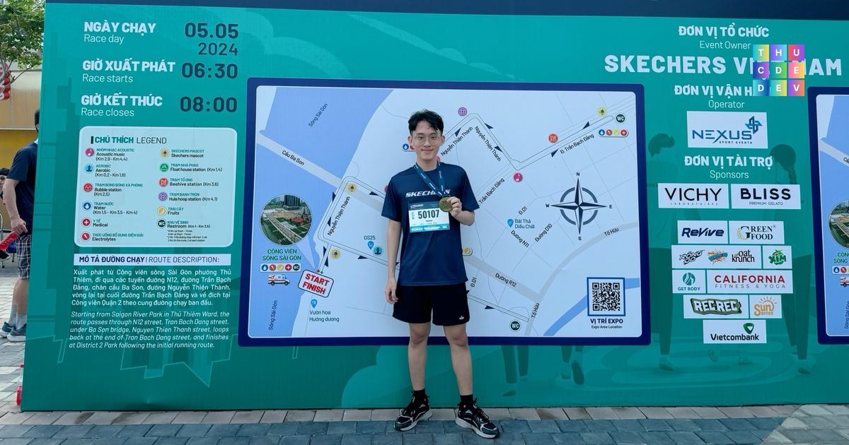 Cận cảnh giải Skechers Friendship Walk 2024