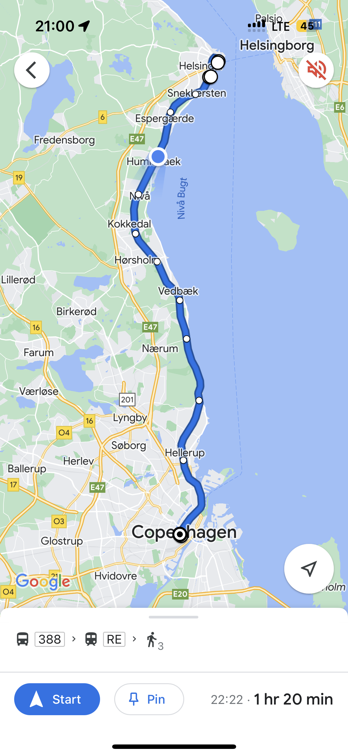Đoạn đường dài gần 50km