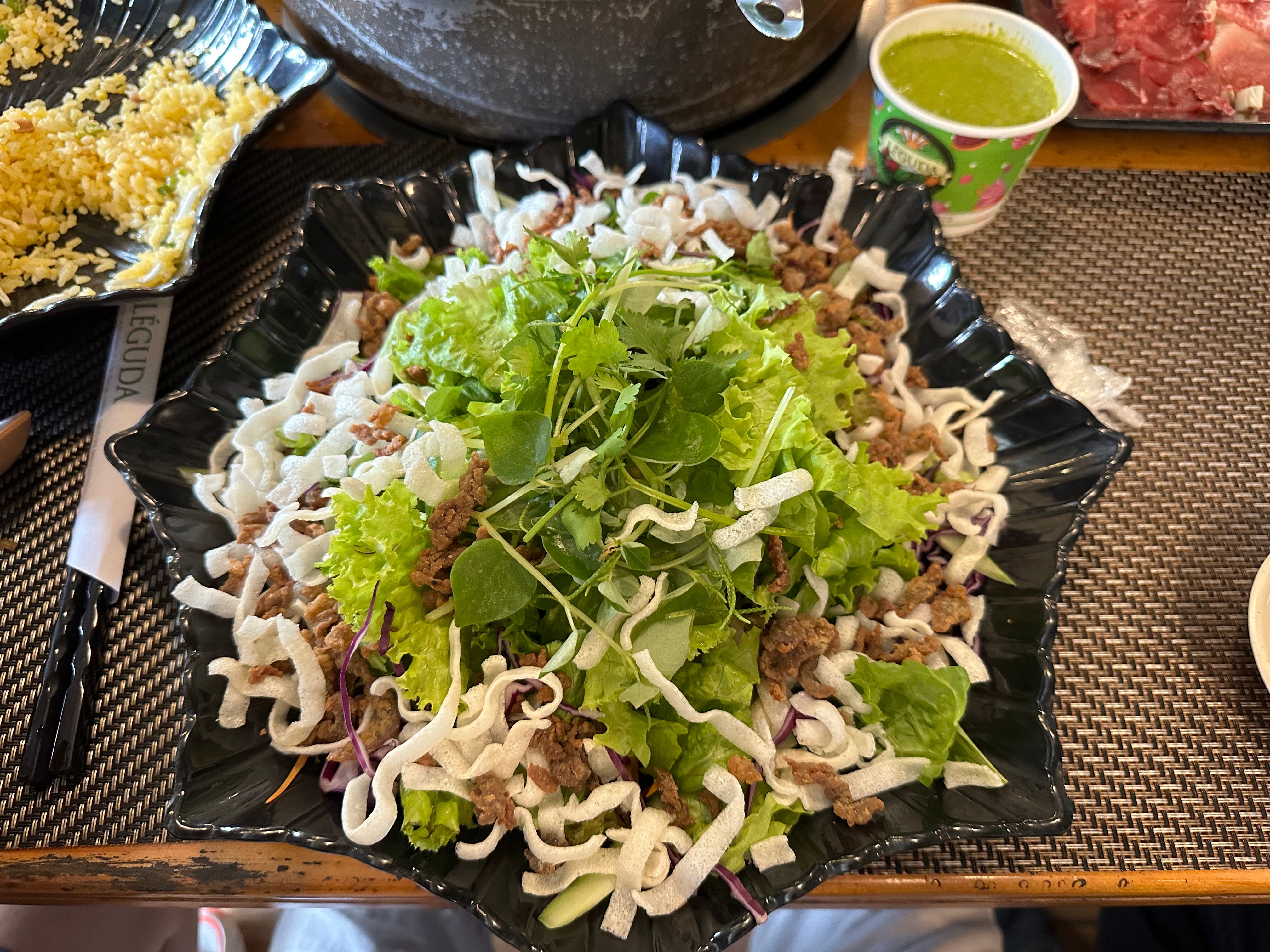 Salad này siêu ngon - nhà hàng buffet rau