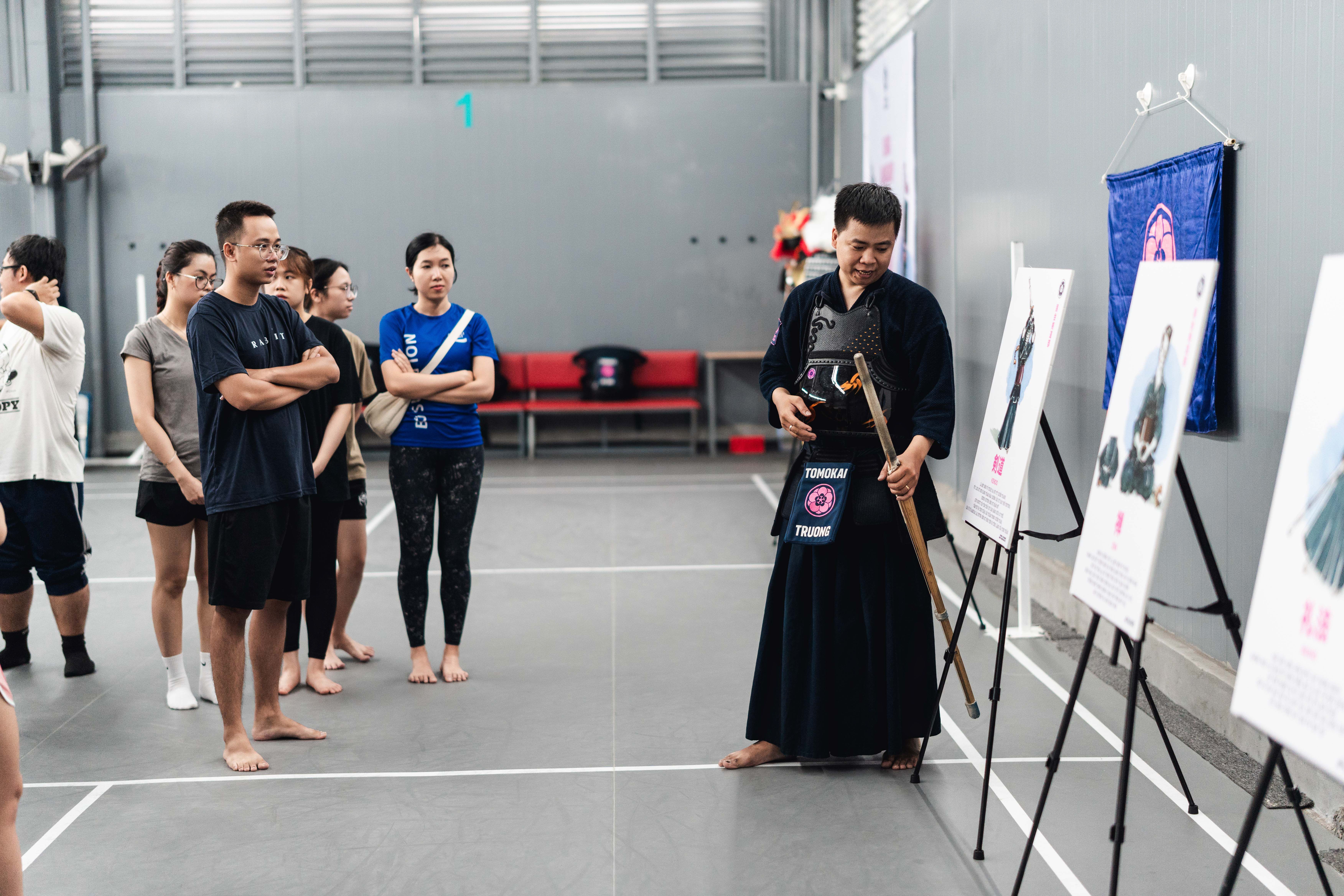 Đoạn này nghe anh Trường kể về lịch sử của Kendo.