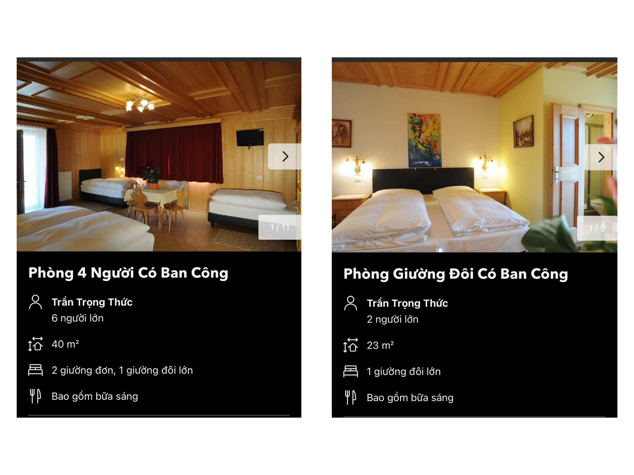 Phòng bên trái, để ý thấy 6 người lớn.