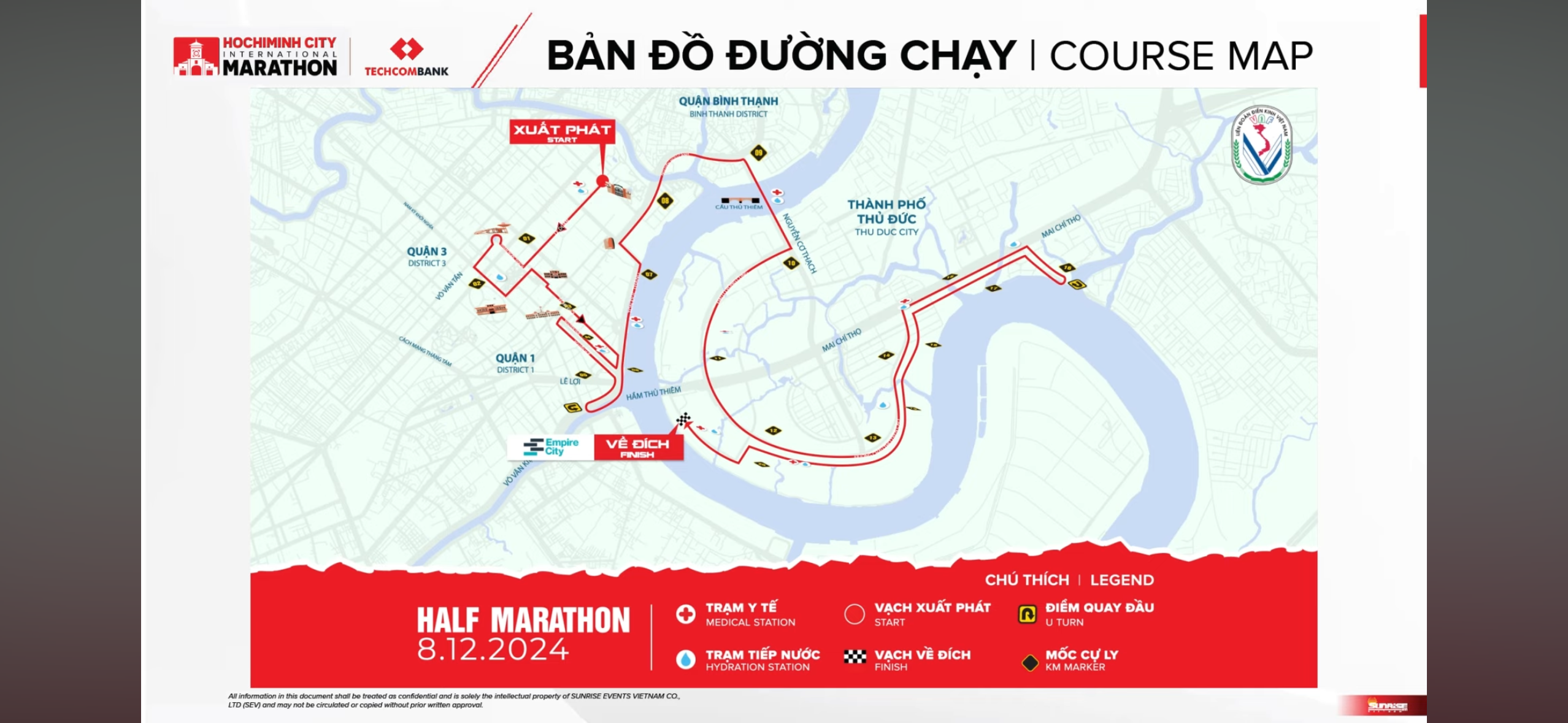 Đường chạy bán Marathon năm nay