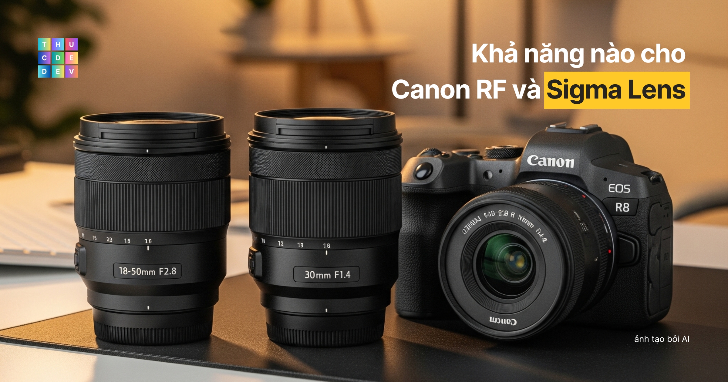 Canon RF và Sigma: Đánh giá tiềm năng hợp tác sản xuất ống kính Full-frame