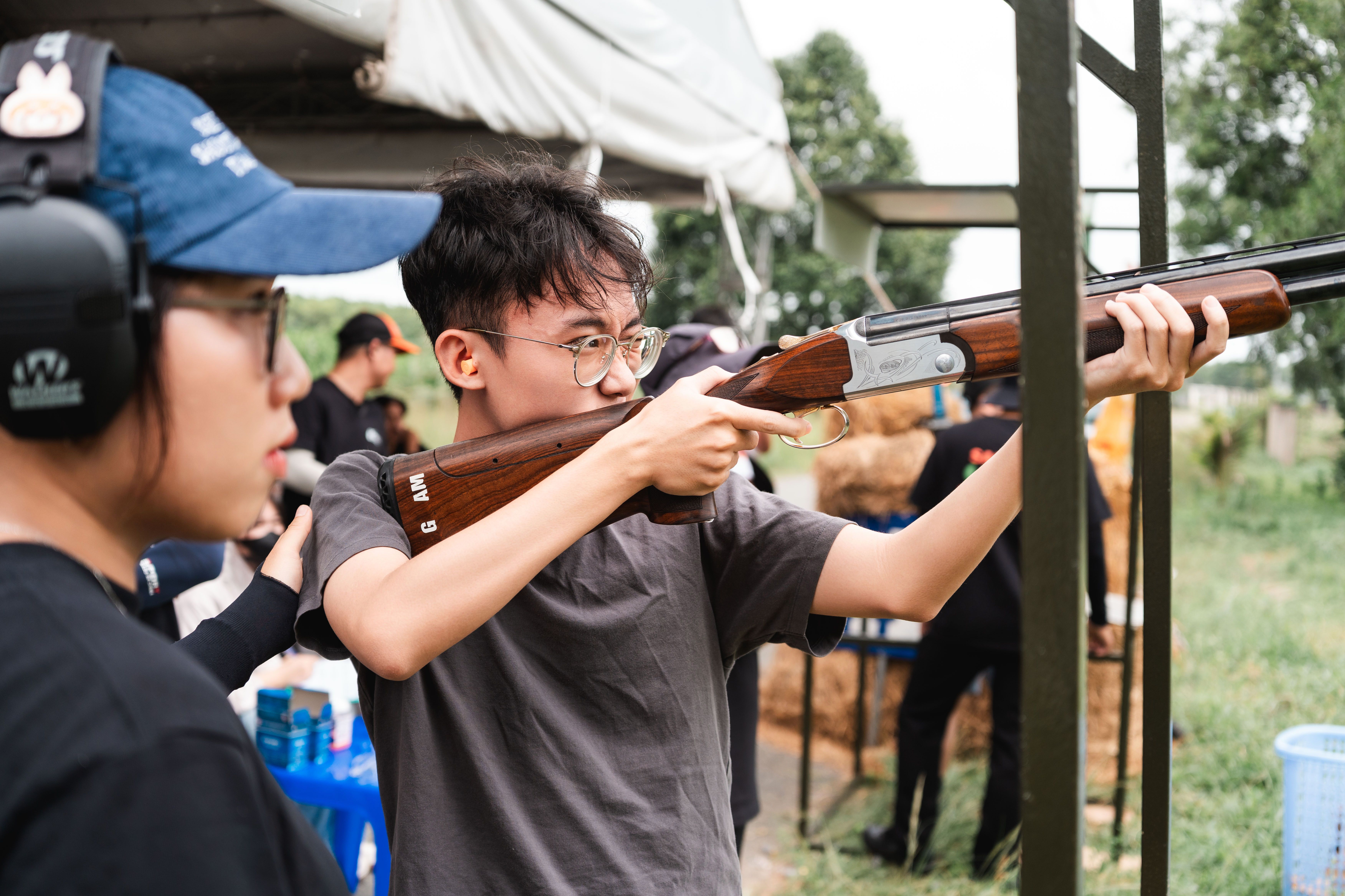 Clay shooting workshop