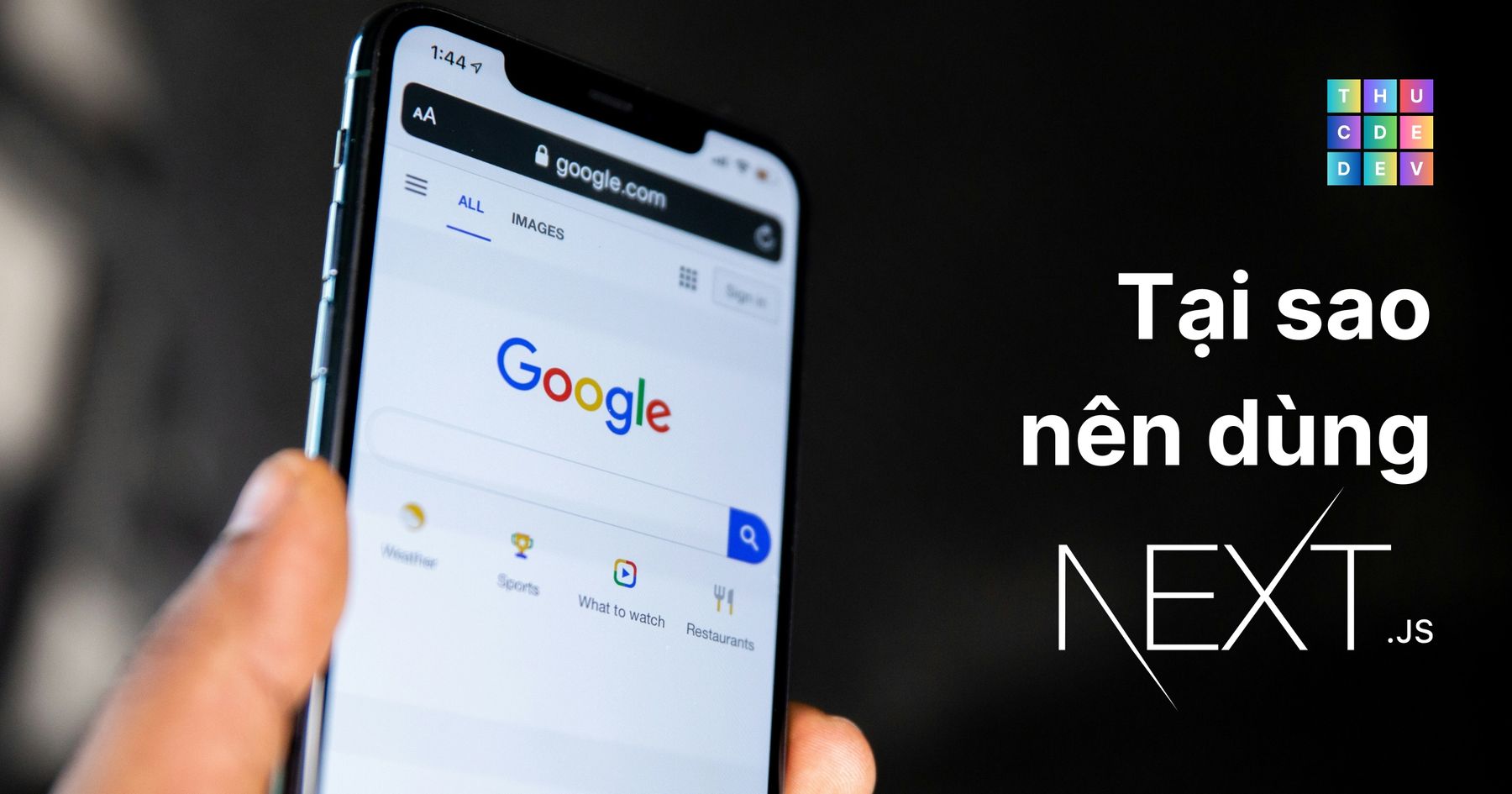 Tại sao nên dùng Next.js?