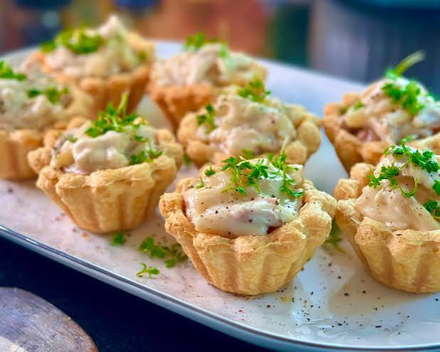Món khai vị Tarteletter Món khai vị Tarteletter