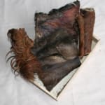 Rinderkopfhautplatten mit Fell