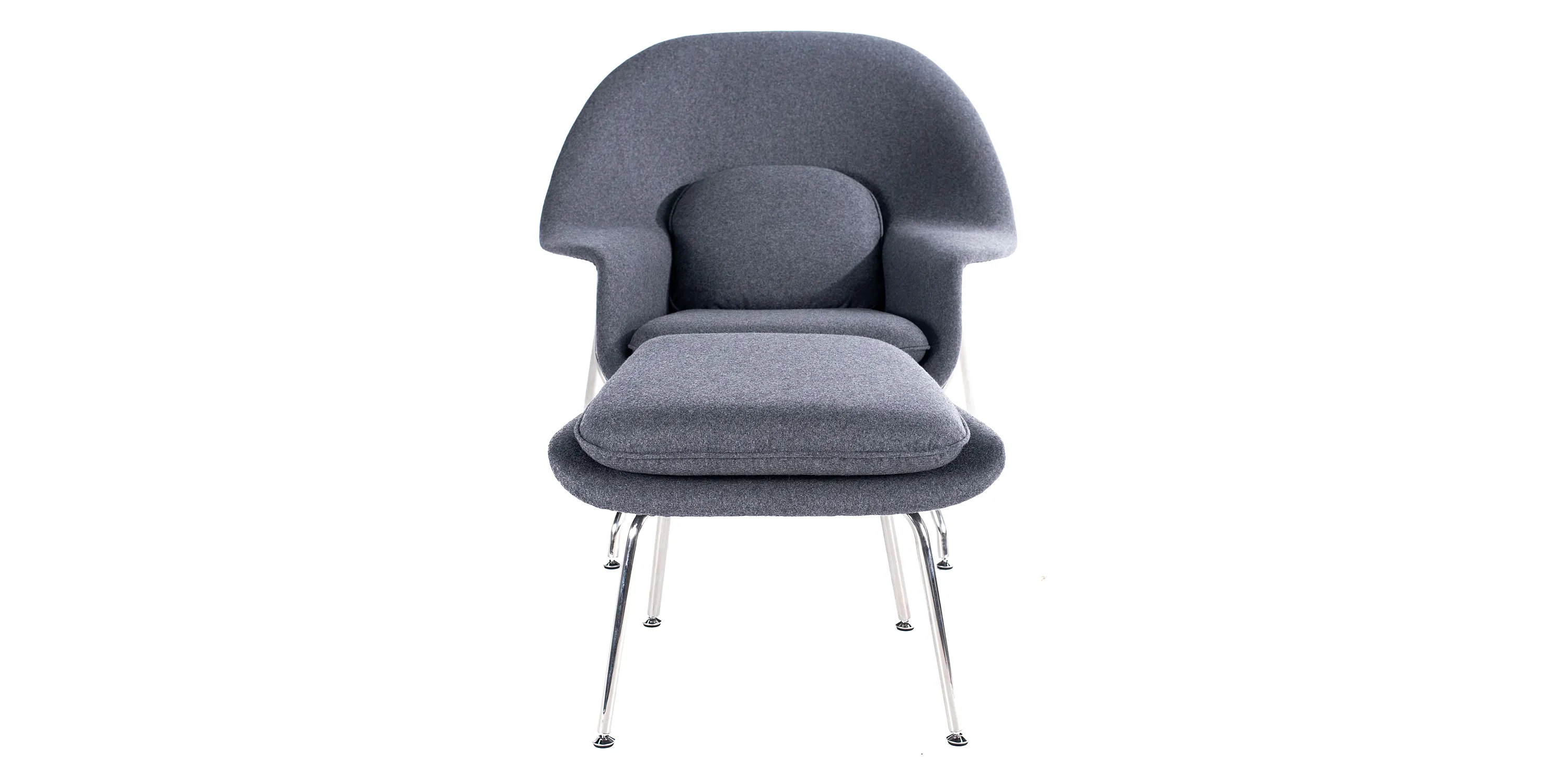 Womb chair and Ottoman
