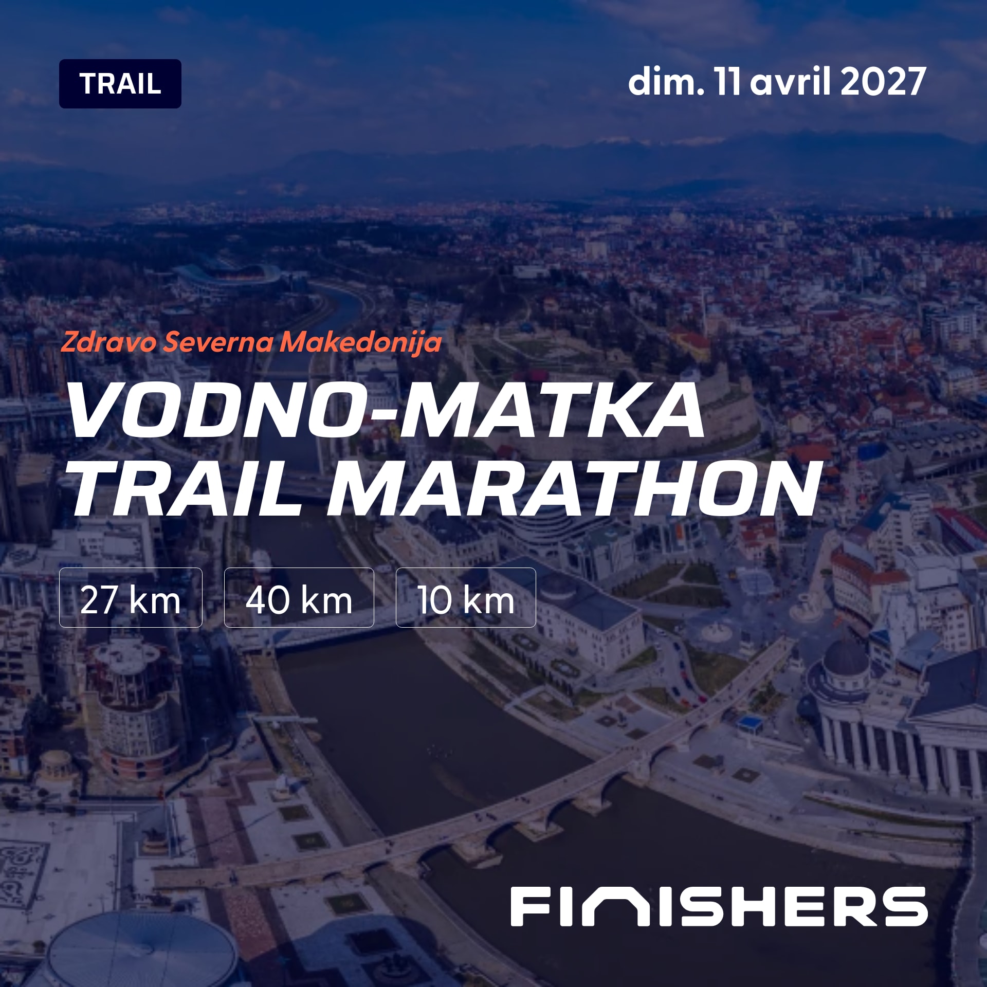 Vodno-Matka Trail Marathon — fotografie 2 na 5