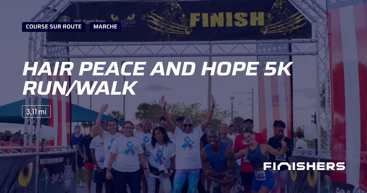 Hair Peace and Hope 5K Run/Walk — photo 2 sur 2