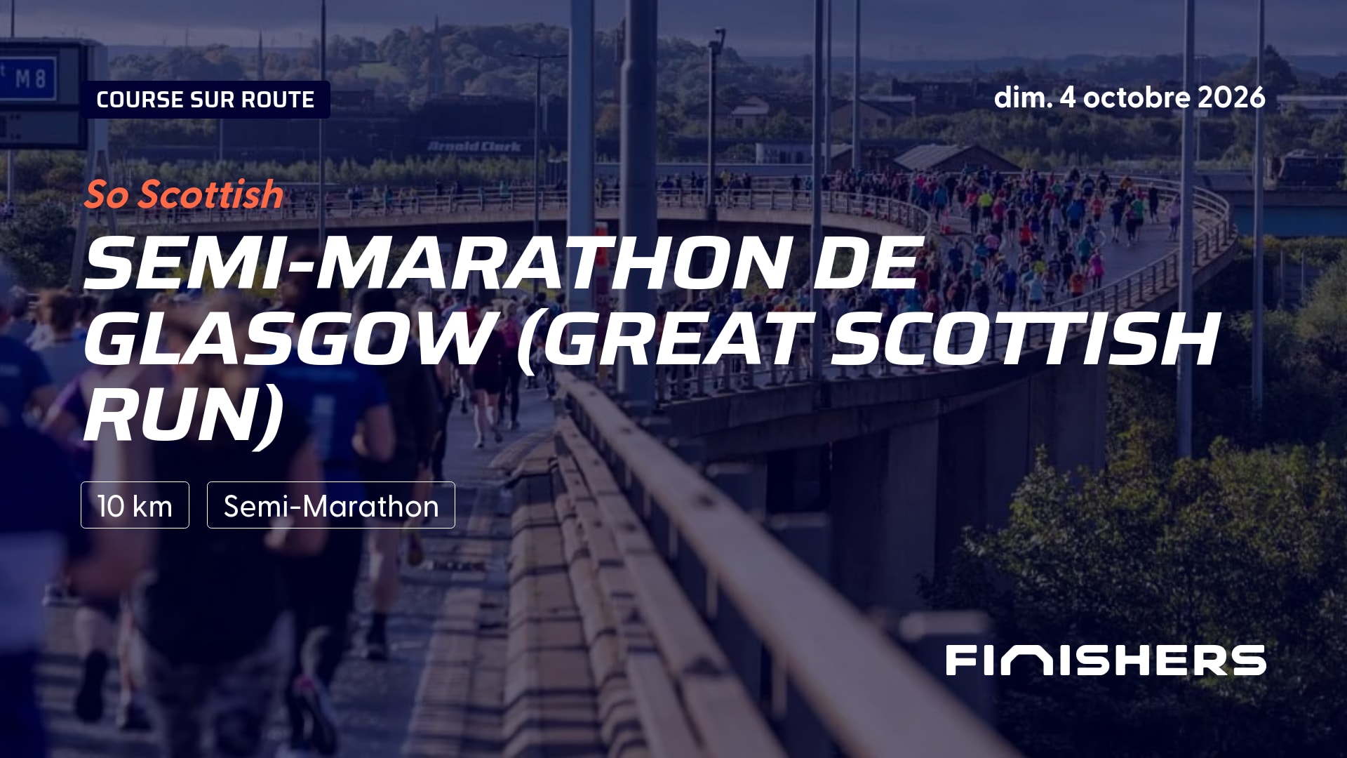 Semi-Marathon de Glasgow (Great Scottish Run) — bilde 4 på 5