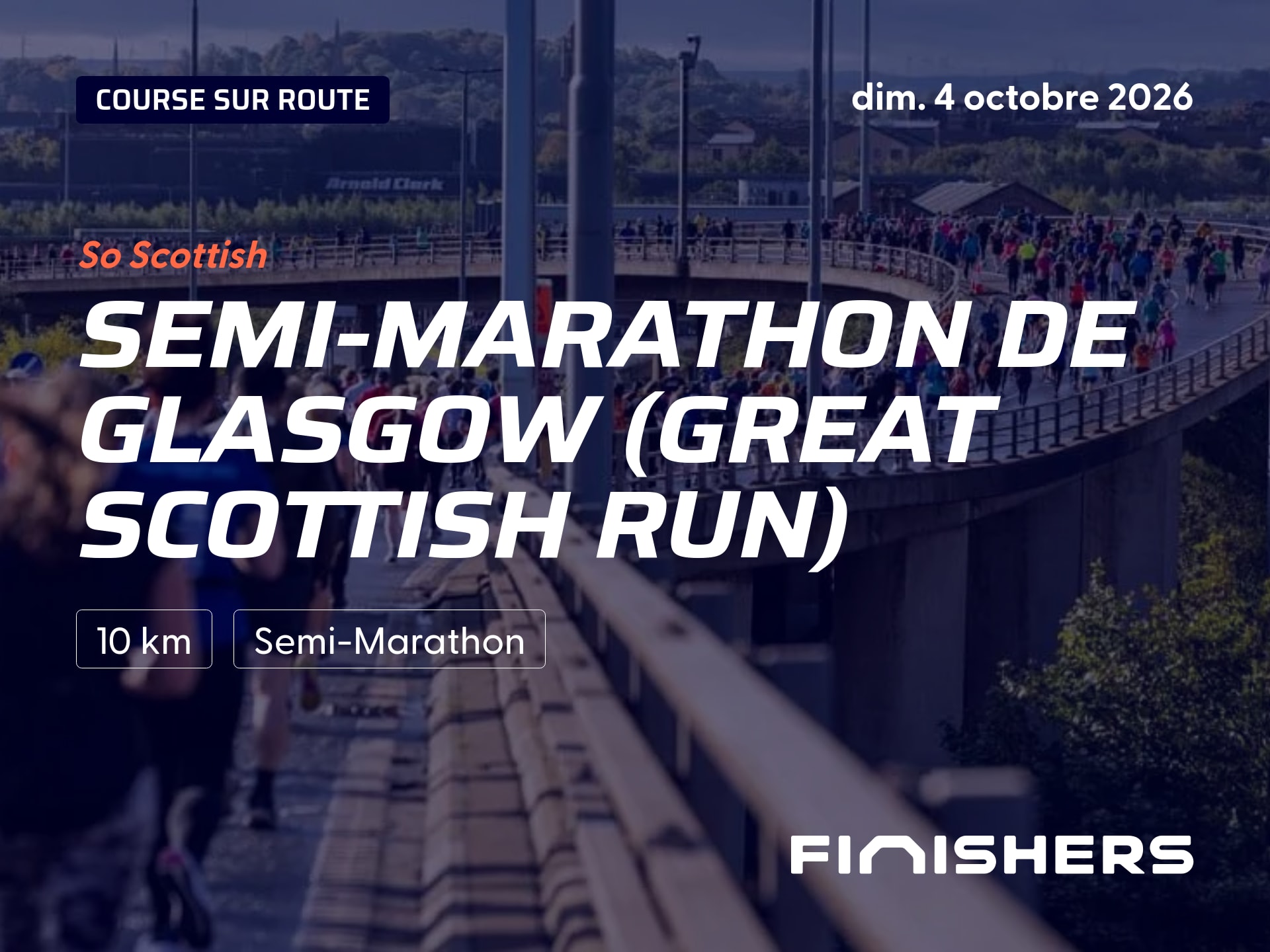 Semi-Marathon de Glasgow (Great Scottish Run) — bilde 3 på 5