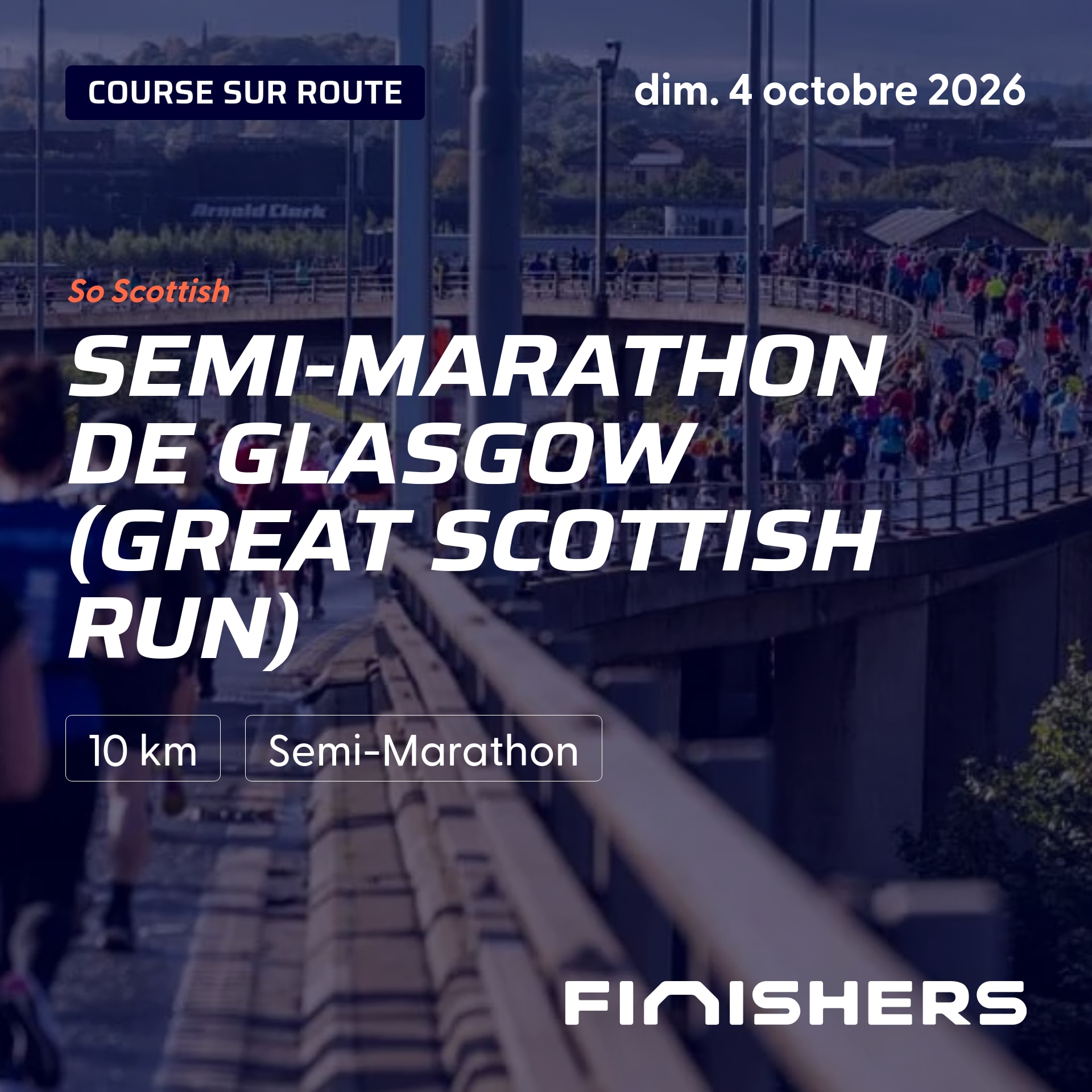 Semi-Marathon de Glasgow (Great Scottish Run) — bilde 2 på 5