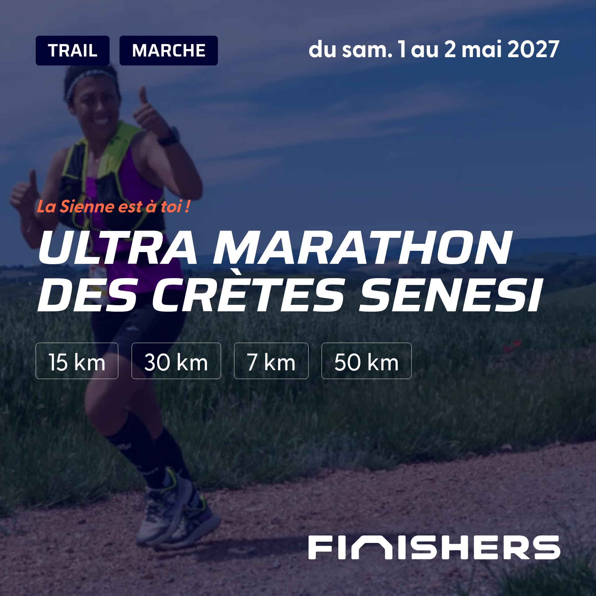 Ultra Marathon des Crètes Senesi — photo 2 sur 5