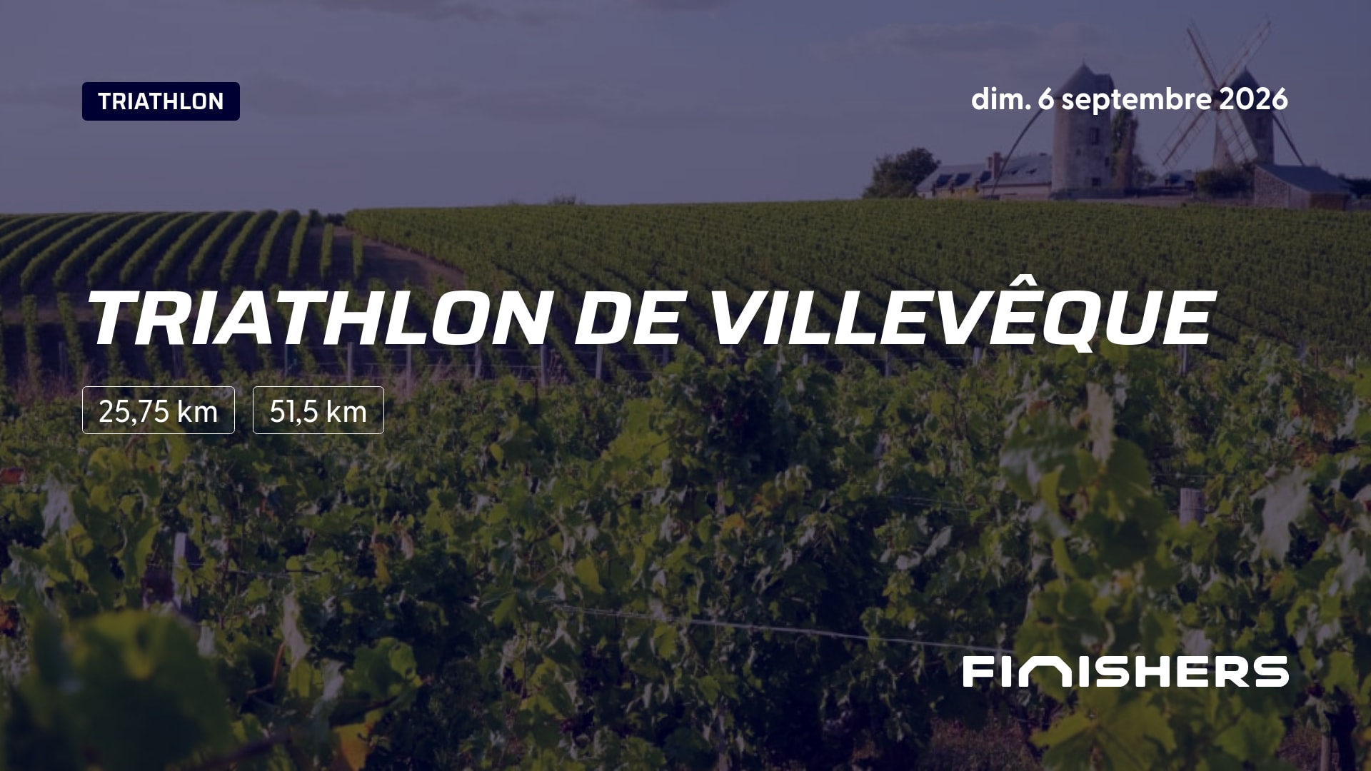 Triathlon de Villevêque — fotografie 4 na 5
