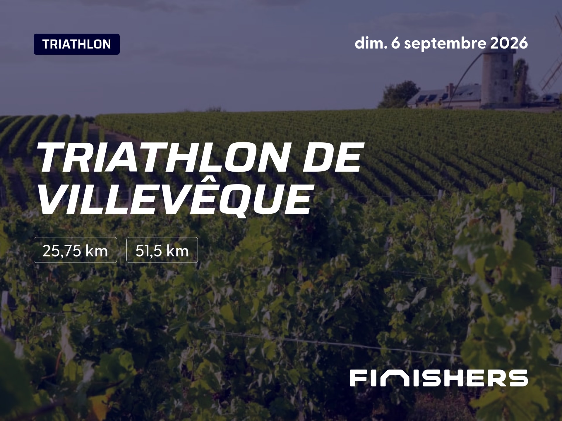 Triathlon de Villevêque — fotografie 3 na 5