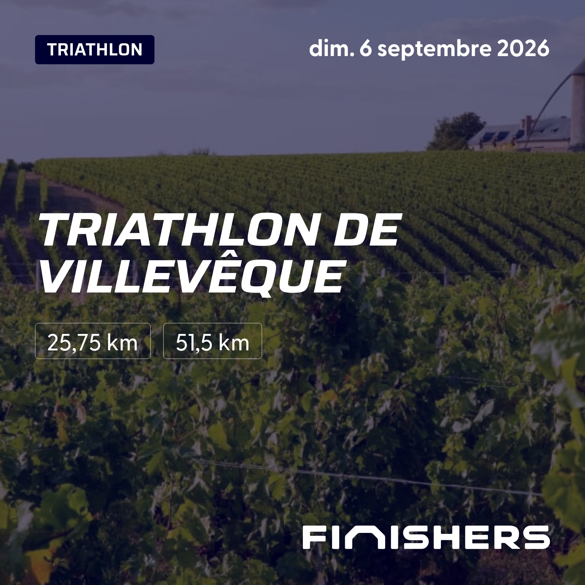 Triathlon de Villevêque — fotografie 2 na 5