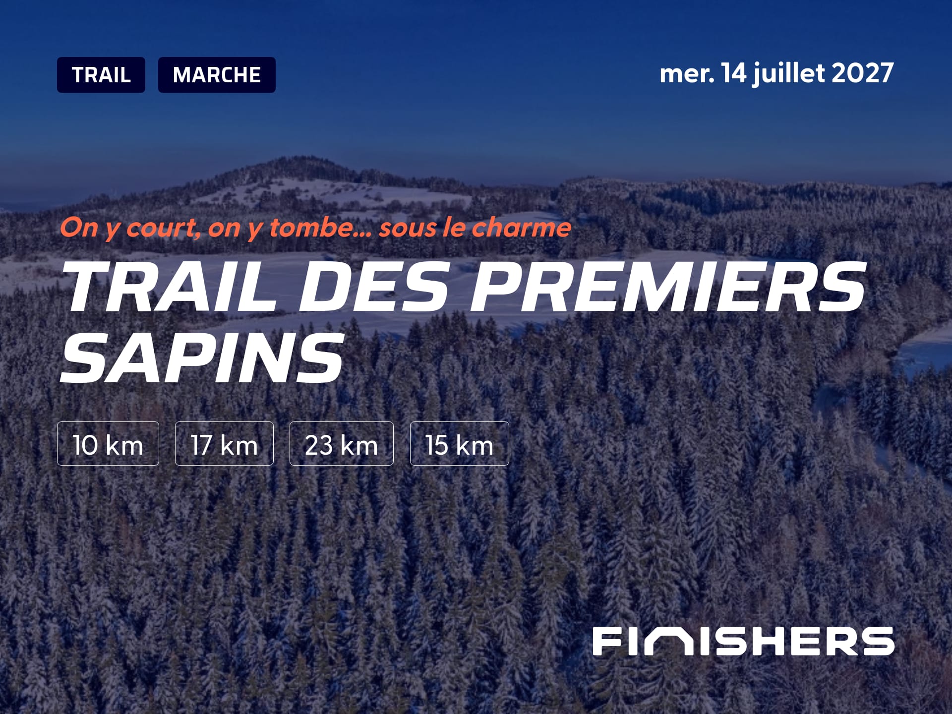 Trail des Premiers Sapins — fénykép 3, 5