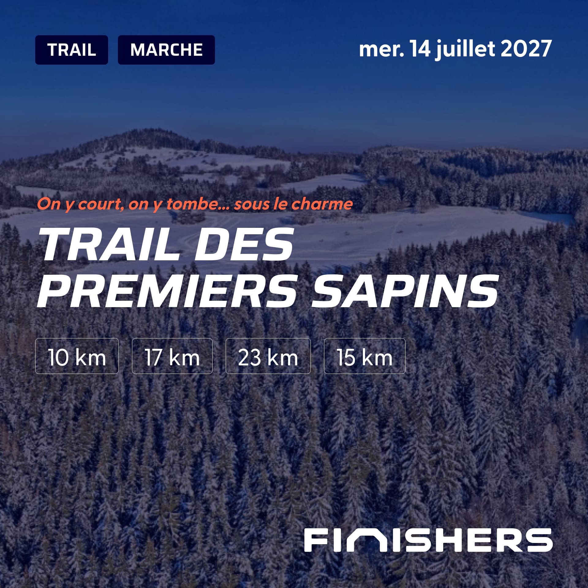 Trail des Premiers Sapins — fénykép 2, 5