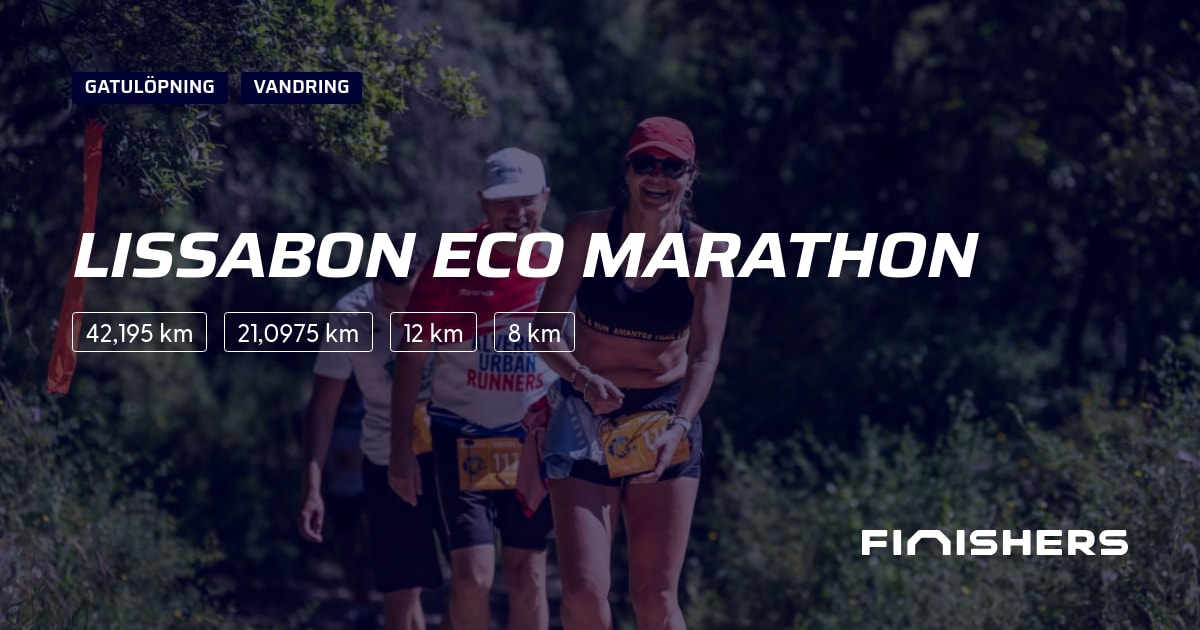 🏃 Lissabon Eco Marathon 2025 All information om loppet och