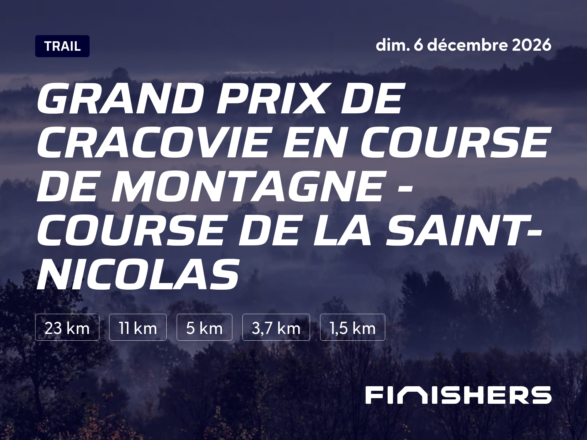 Grand Prix de Cracovie en Course de Montagne - Course de la Saint-Nicolas — photo 3 sur 5