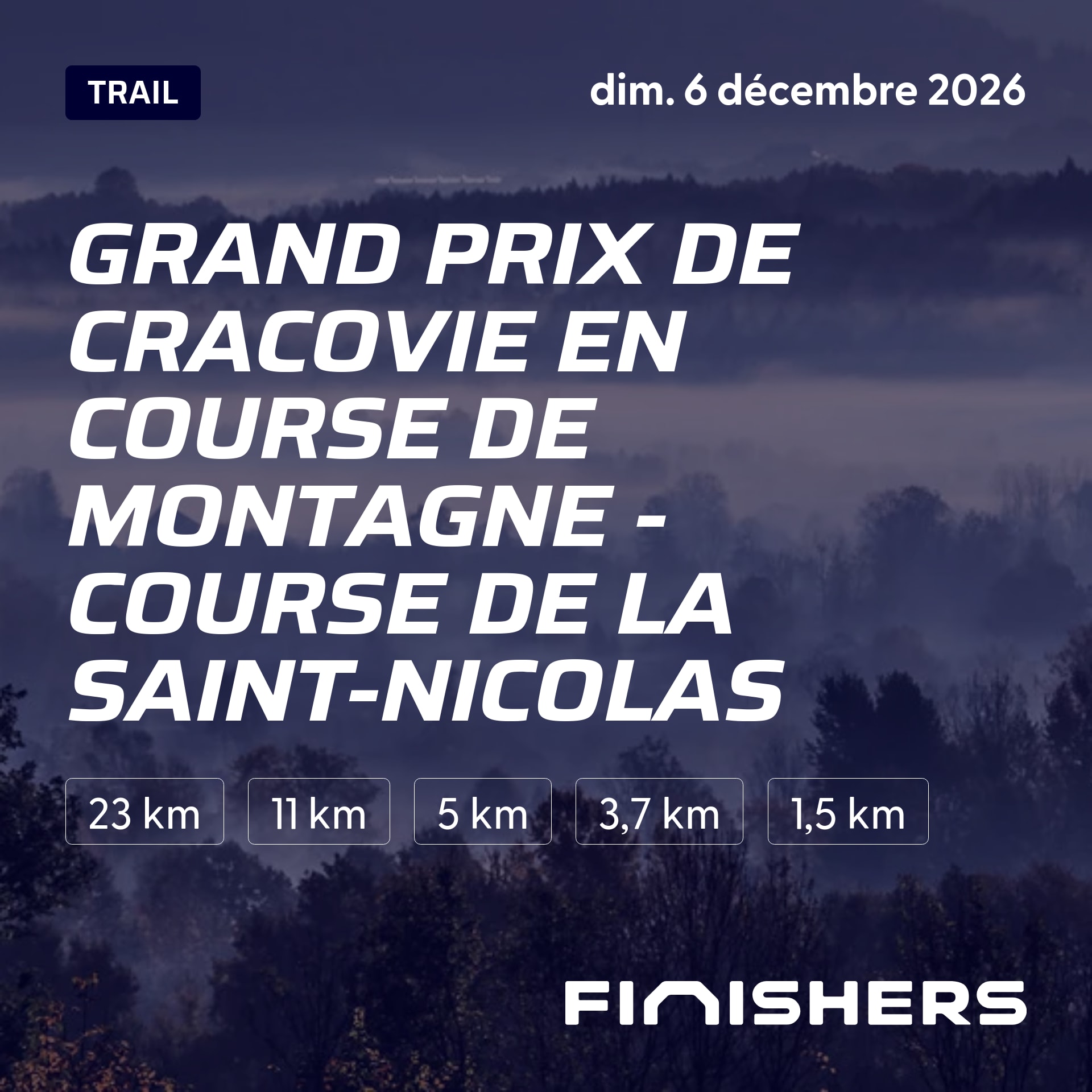 Grand Prix de Cracovie en Course de Montagne - Course de la Saint-Nicolas — photo 2 sur 5
