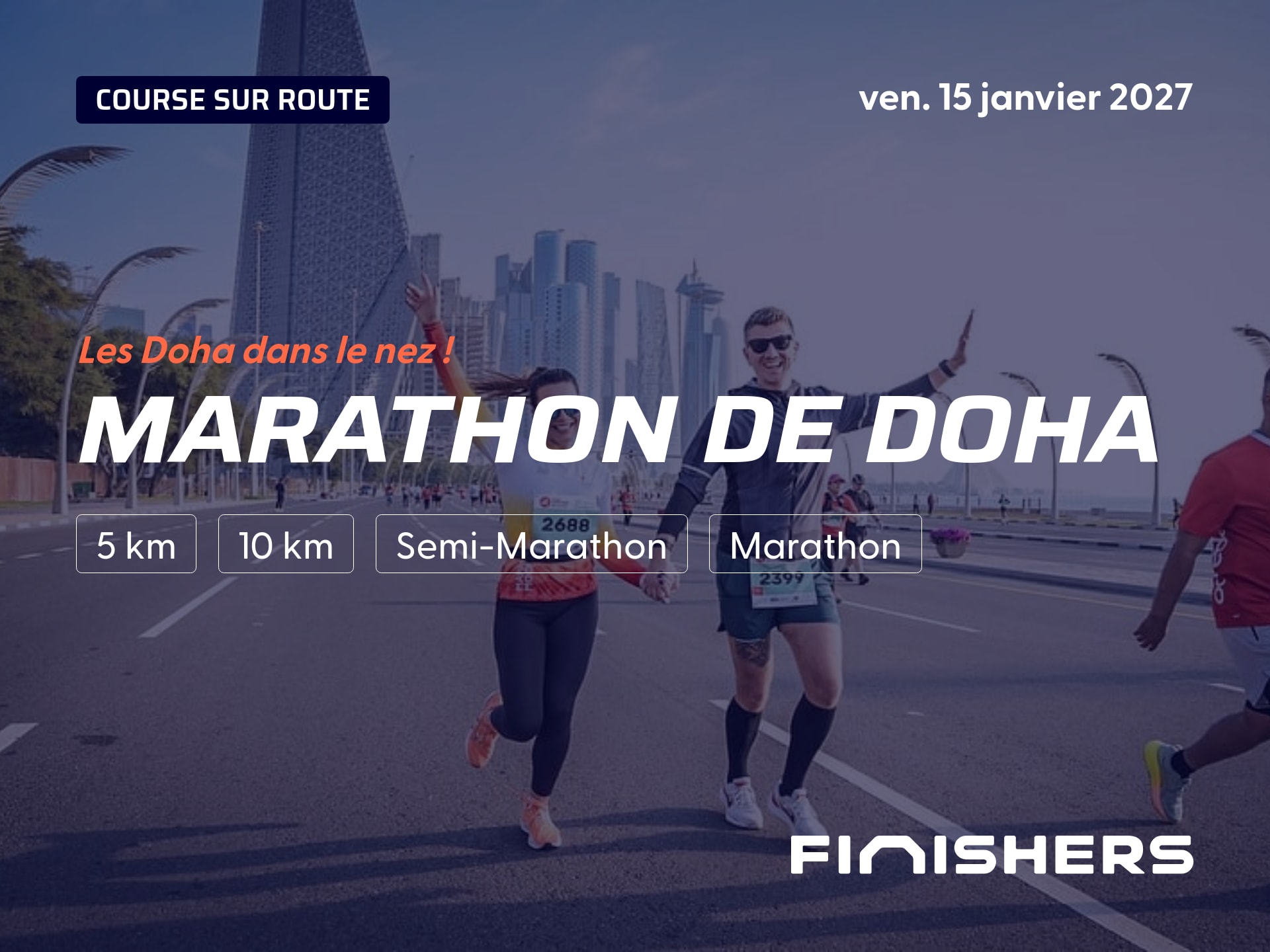 Marathon de Doha — fotografie 3 na 5