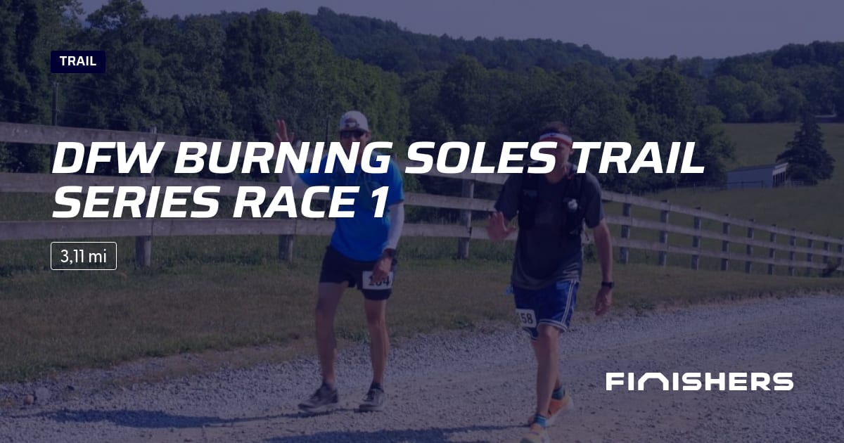 DFW Burning Soles Trail Series Race 1 — 照片 2 在 2 上