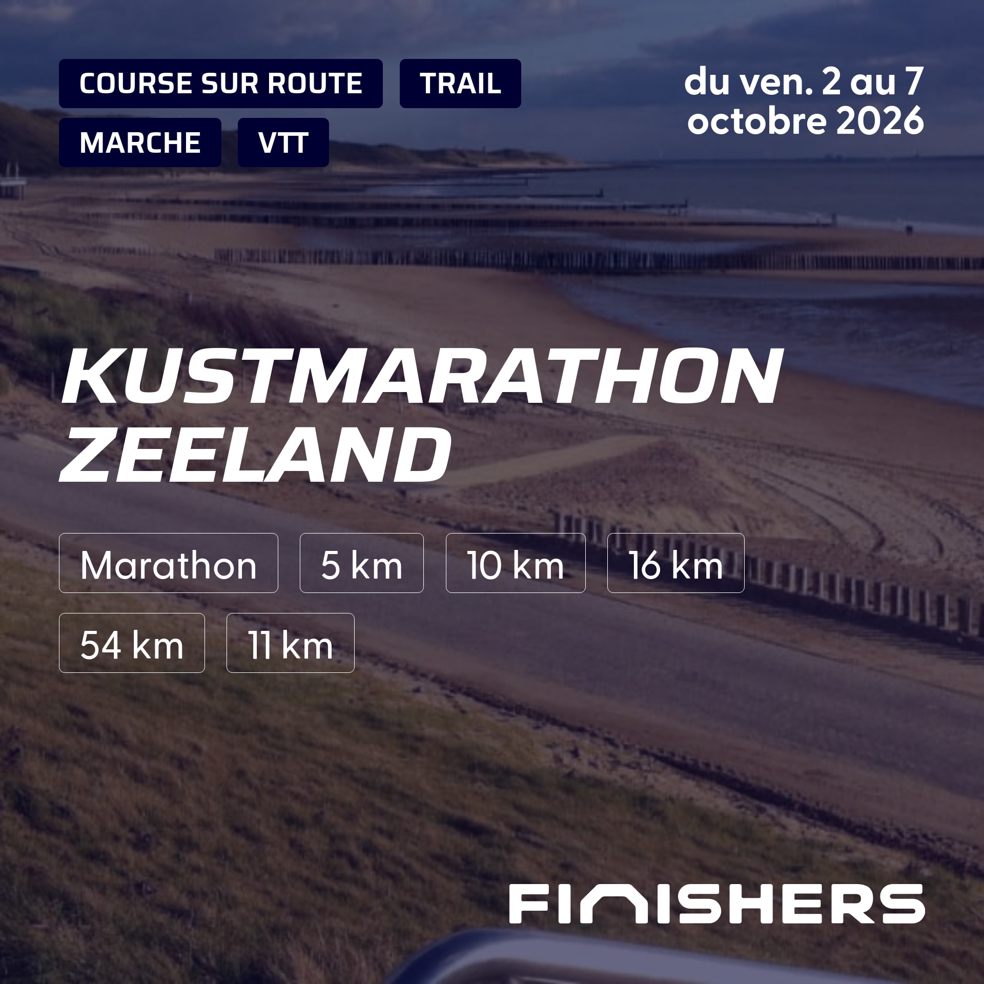 Kustmarathon Zeeland — photo 2 sur 5