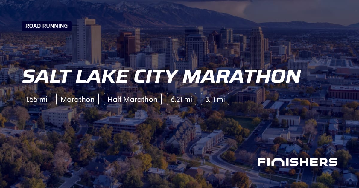 🏃 Salt Lake City Marathon 2027 - All the information about the race and  registration process  Finishers