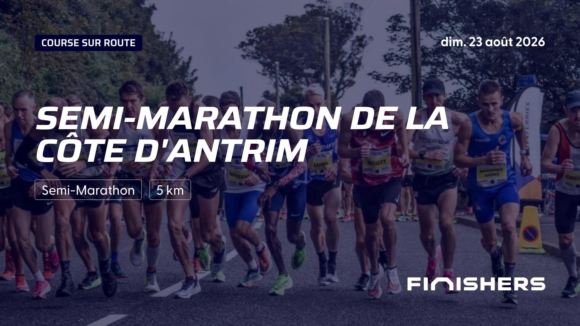 Semi-marathon de la Côte d'Antrim — fotografie 4 na 5