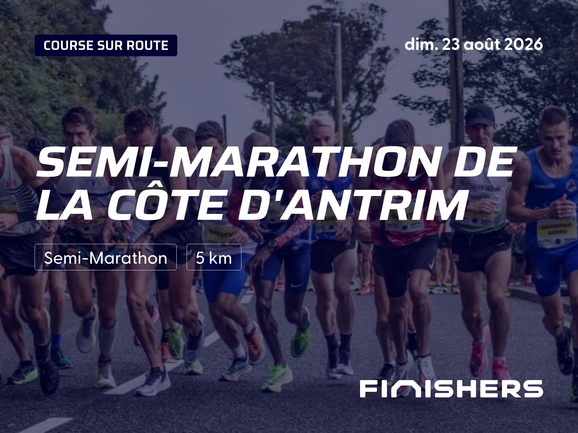 Semi-marathon de la Côte d'Antrim — fotografie 3 na 5