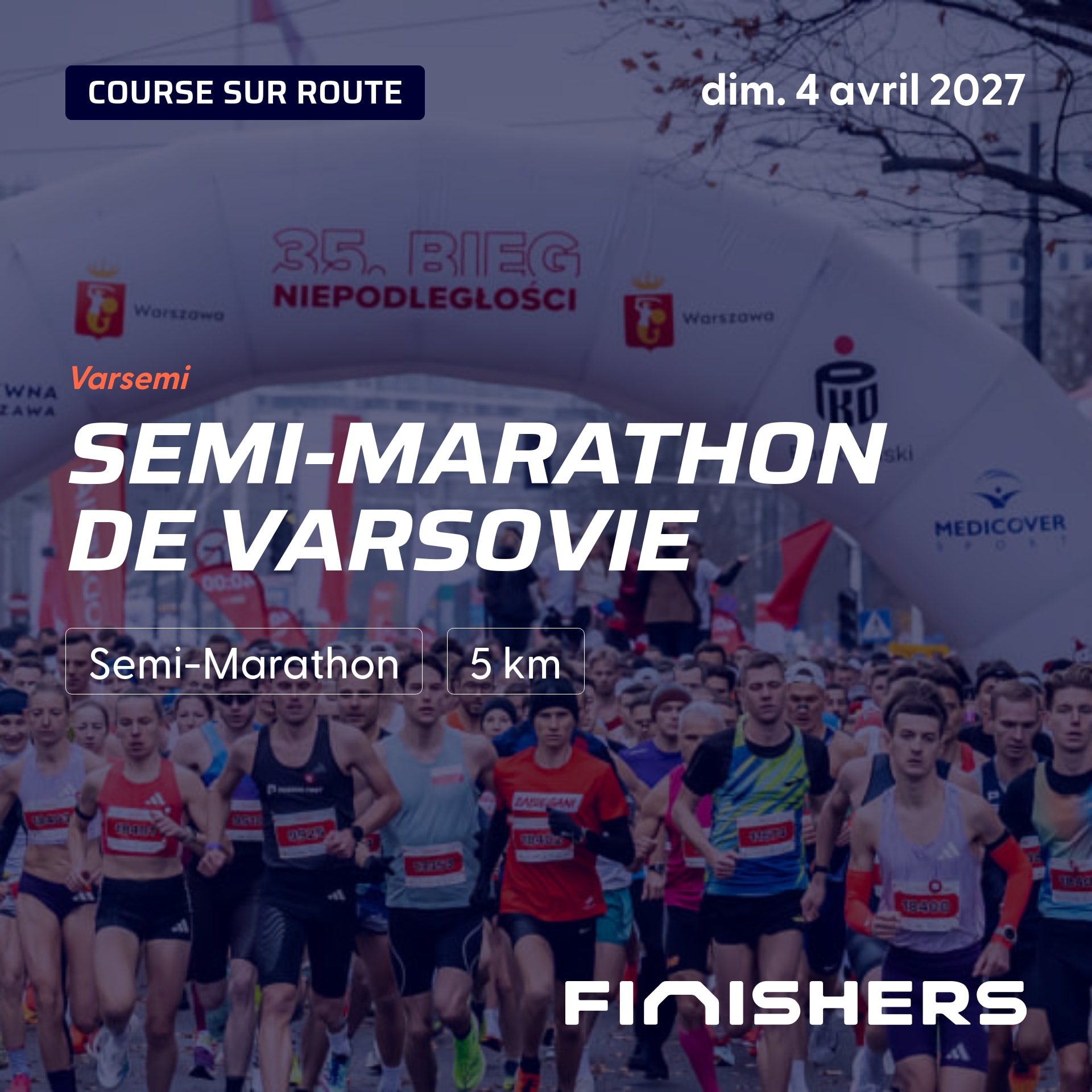 Semi-Marathon de Varsovie — photo 2 sur 5
