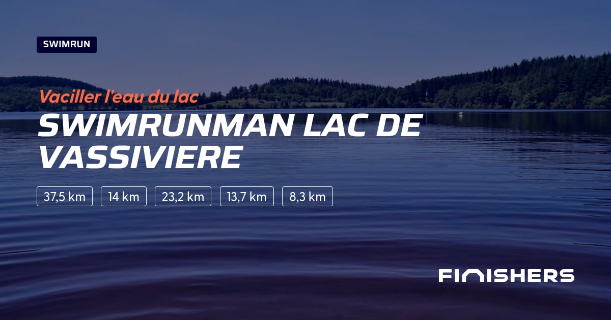 SwimRunMan Lac de vassiviere — fotografie 2 na 2