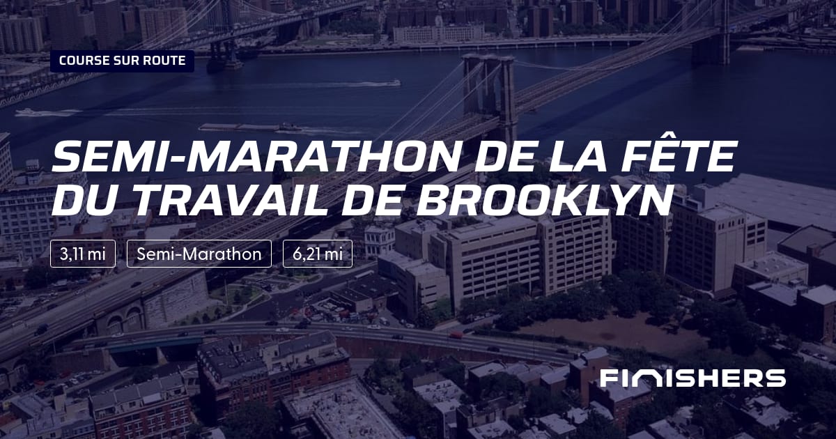 Semi-Marathon de la fête du travail de Brooklyn — photo 2 sur 2