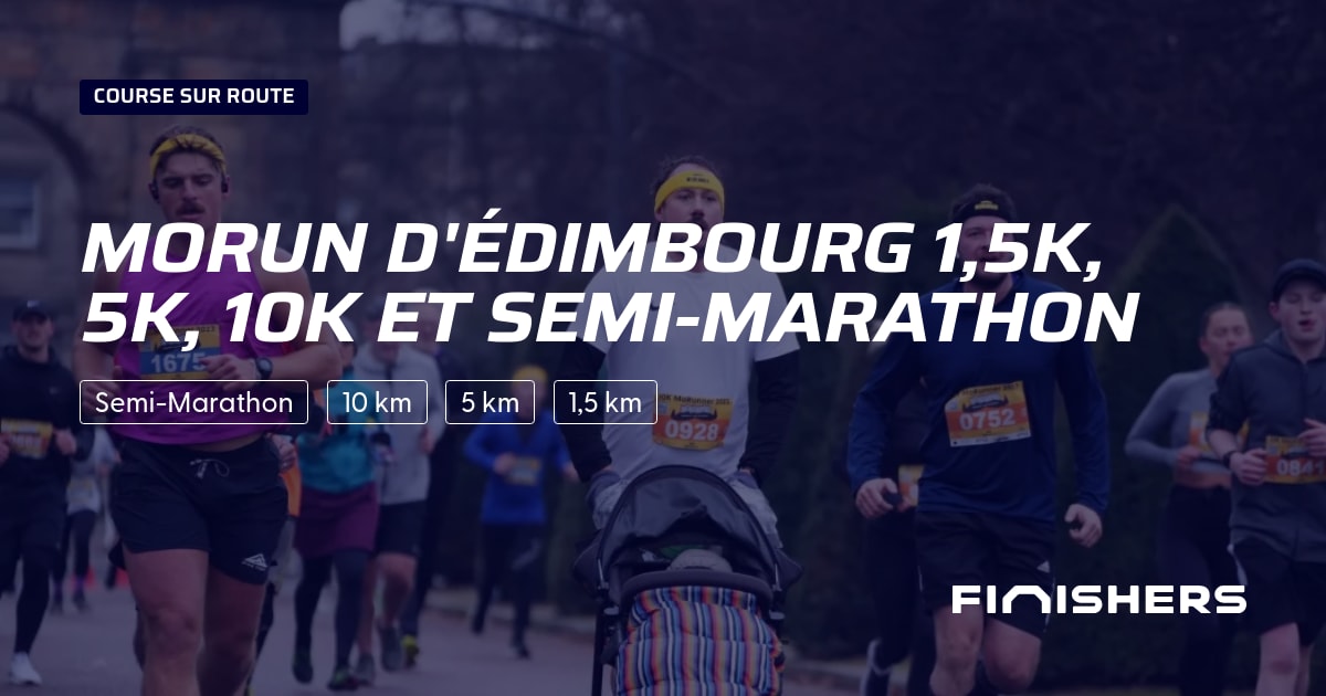 MoRun d'Édimbourg 1,5k, 5k, 10k et semi-marathon — fotografie 2 na 2