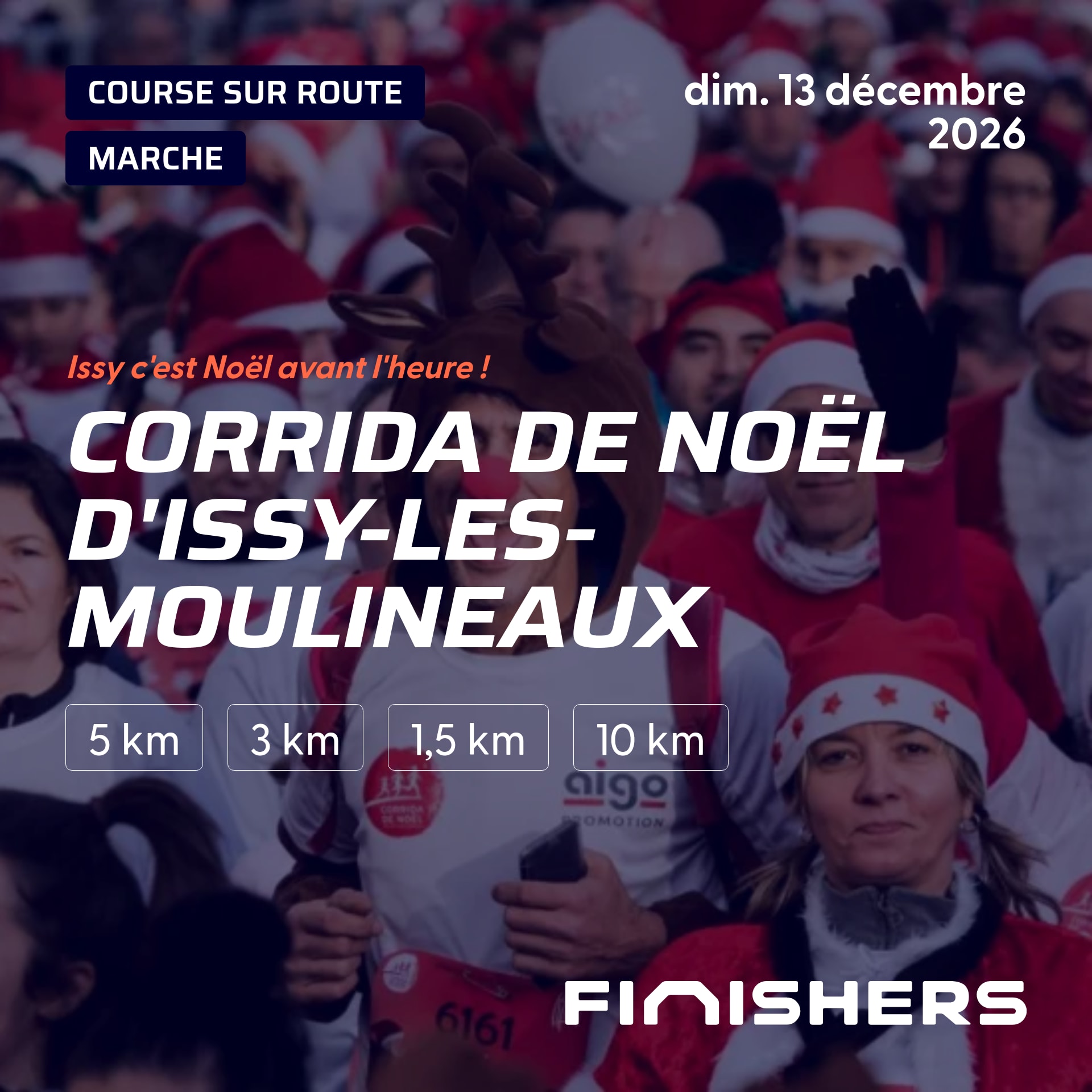 Corrida de Noël d'Issy-les-Moulineaux — photo 2 sur 5