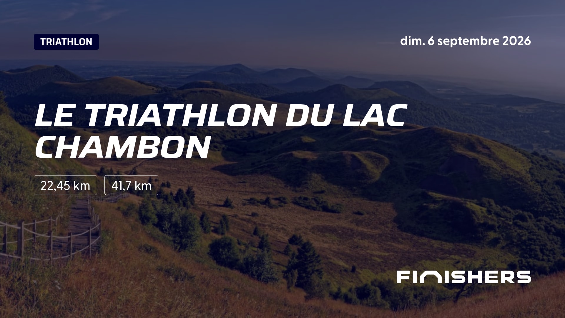 Le triathlon du Lac Chambon — fotografie 4 na 5