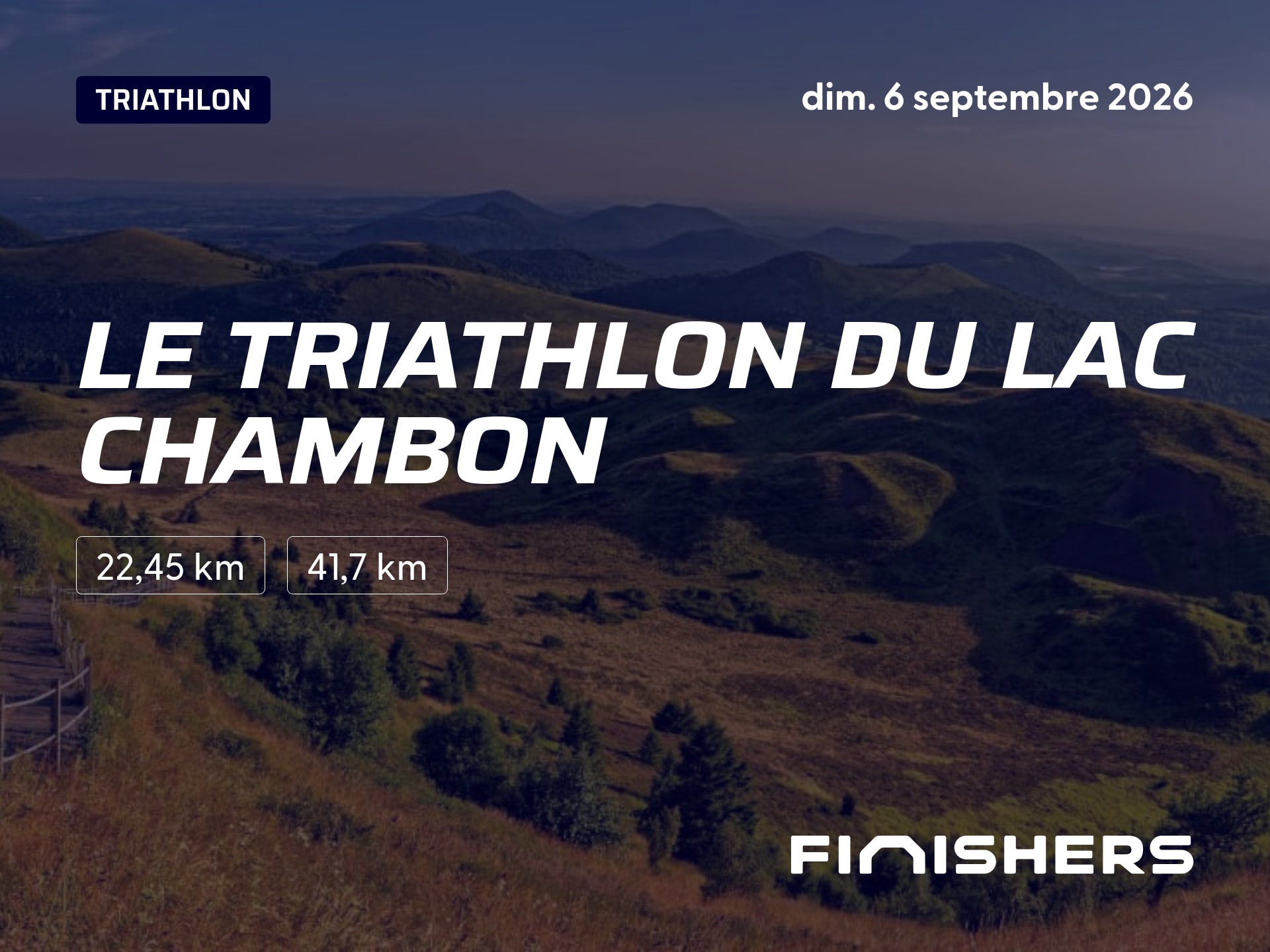 Le triathlon du Lac Chambon — fotografie 3 na 5