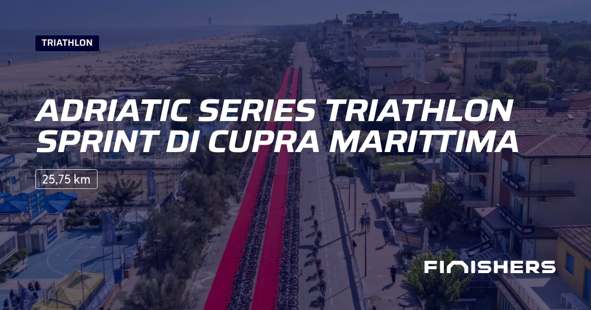 Adriatic series Triathlon Sprint di Cupra Marittima — foto 2 em 2