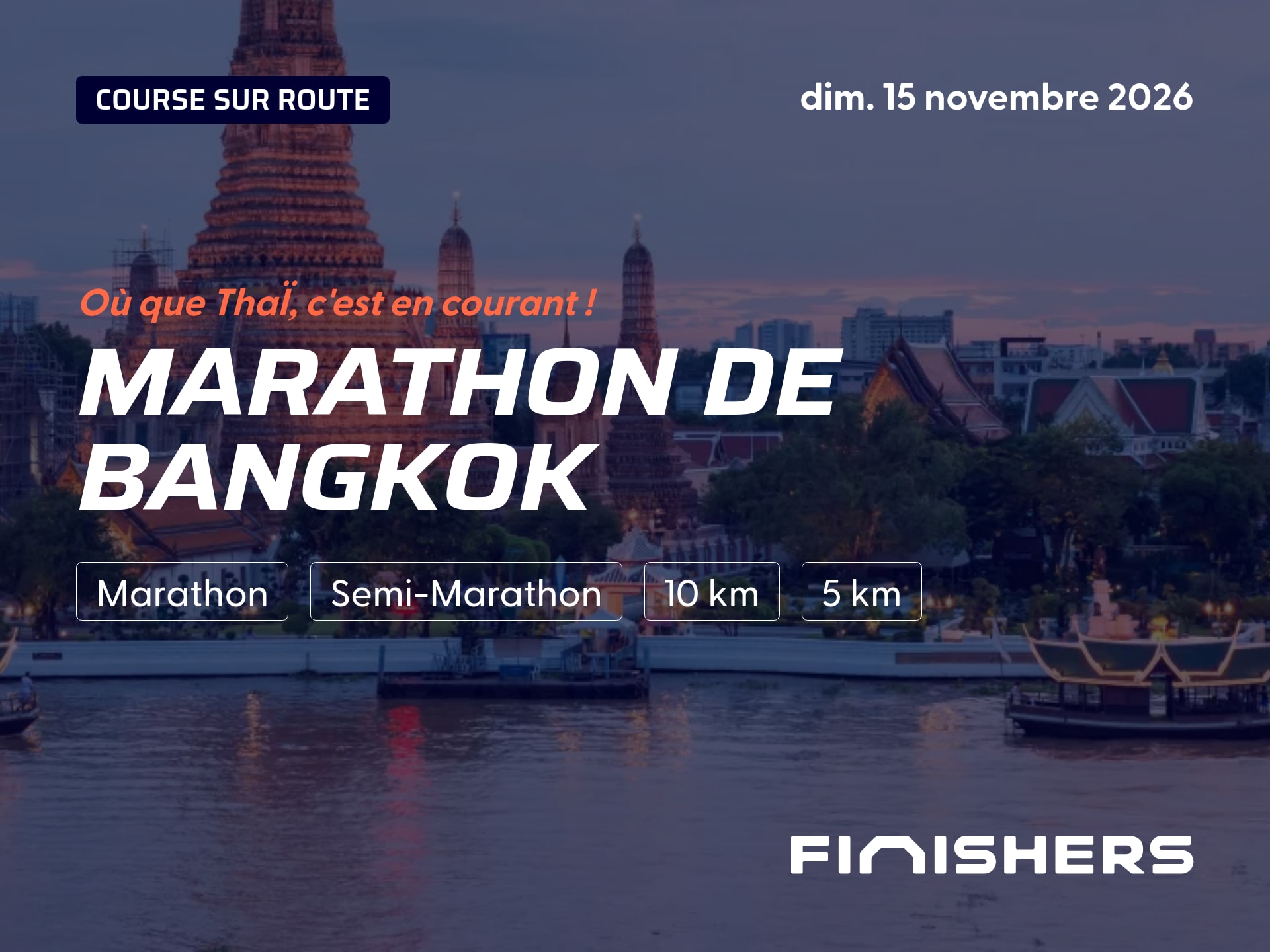 Marathon de Bangkok — photo 3 sur 5