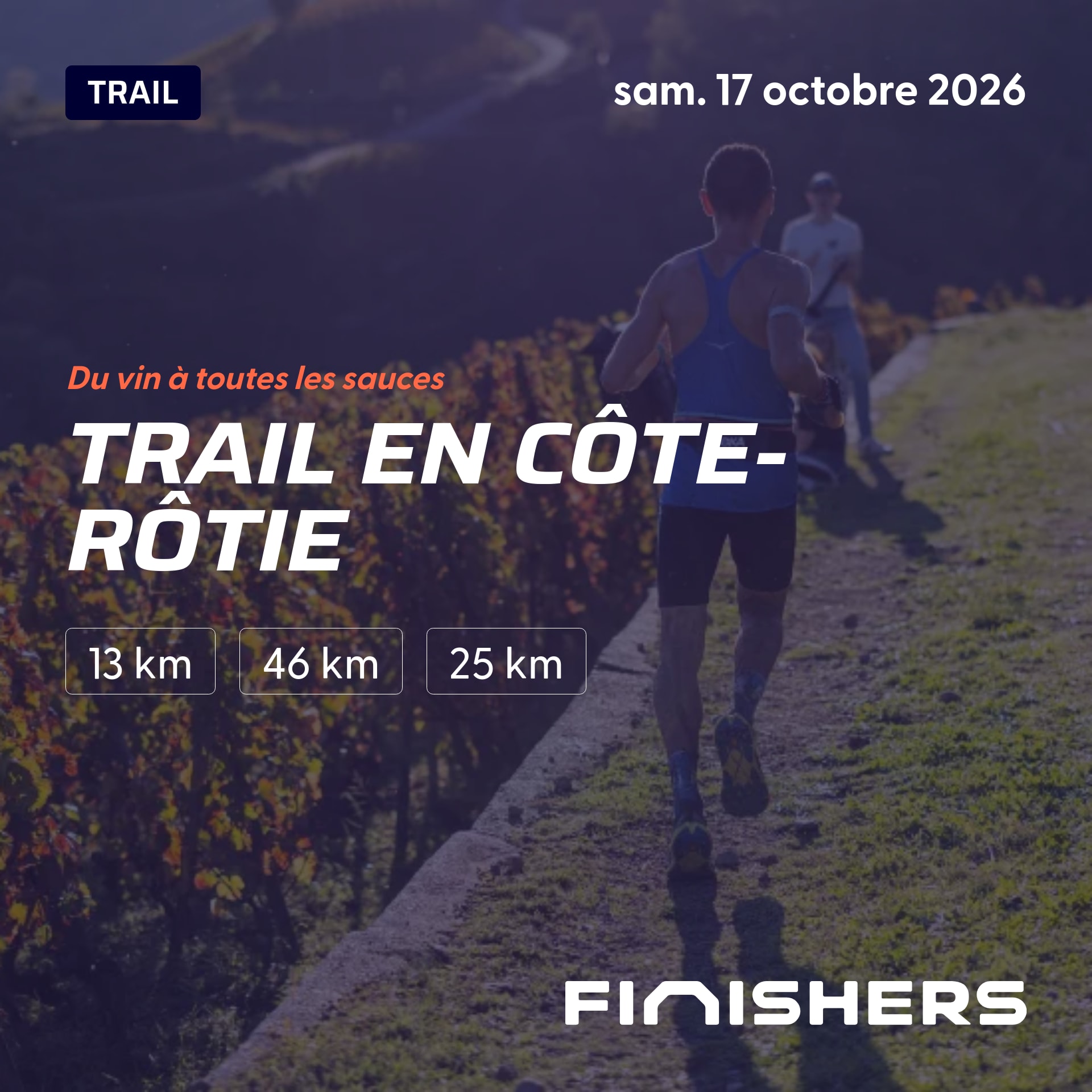 Trail en Côte-Rôtie — photo 2 sur 5