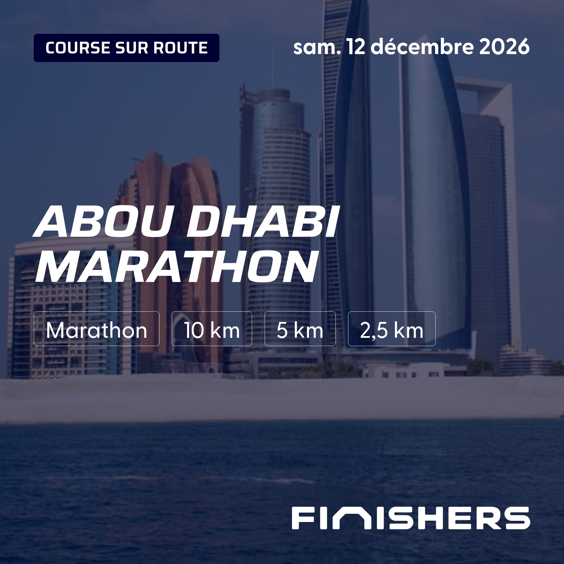 Abou Dhabi Marathon — photo 2 sur 5
