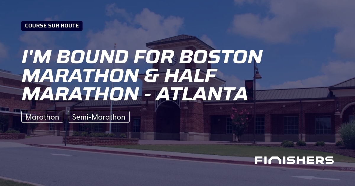 I'm Bound for Boston Marathon & Half Marathon - Atlanta — 2 üzerindeki 2 fotoğrafı