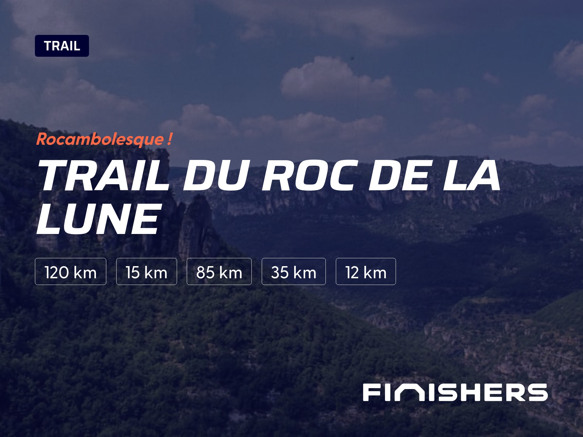 Trail Du Roc De La Lune 🏃 Trail du Roc de la Lune 2023 - Parcours, inscriptions & résultats |  Finishers