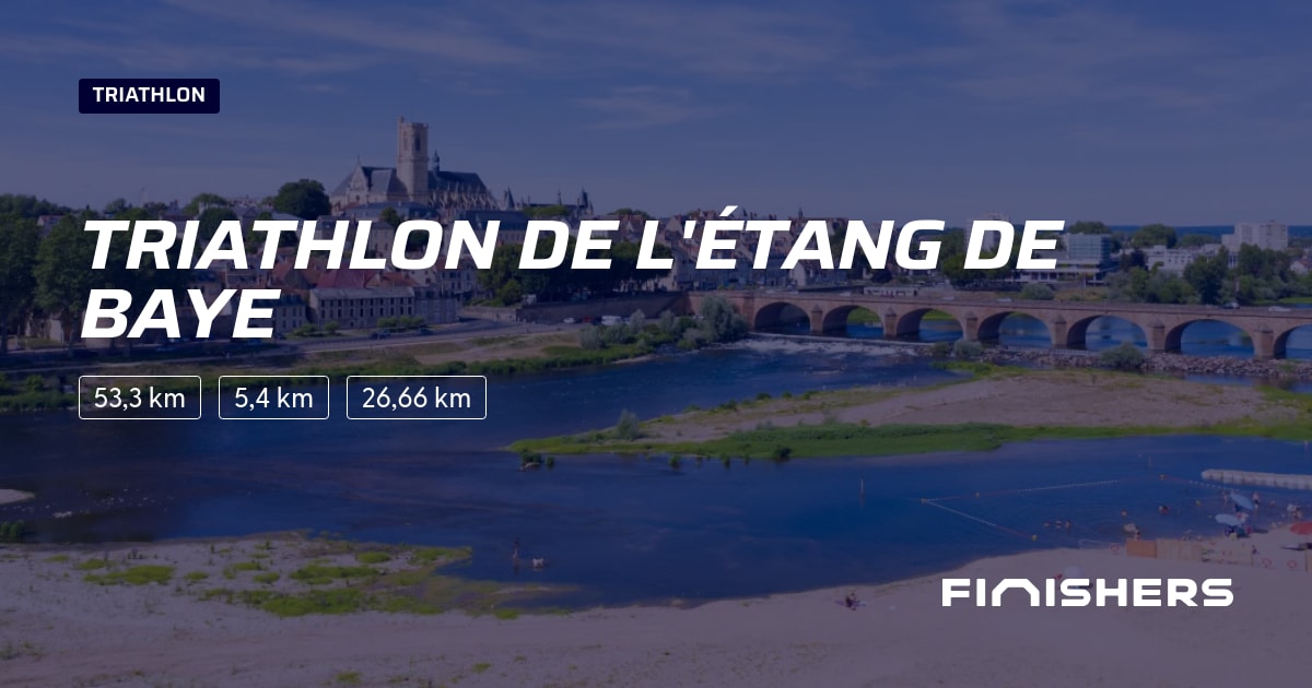 Triathlon de l'étang de Baye — foto 2 op 2