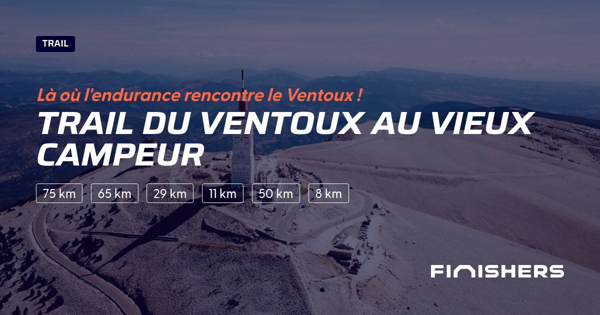 TRAIL DU VENTOUX AU VIEUX CAMPEUR — photo 2 sur 2